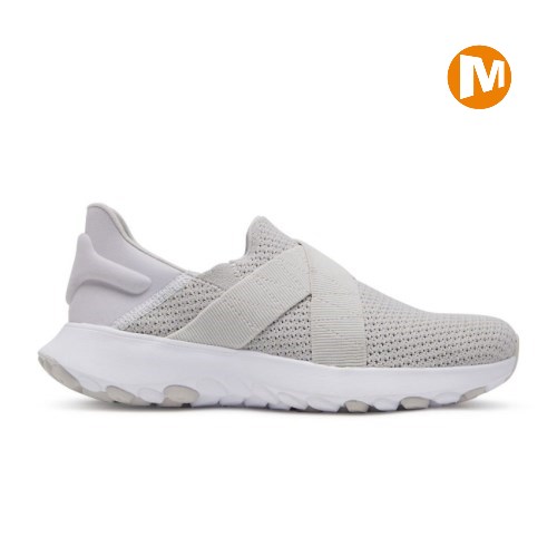 Merrell Cloud Cross Knit Sneaker Damen HellGrau [DE-HLIRW]
